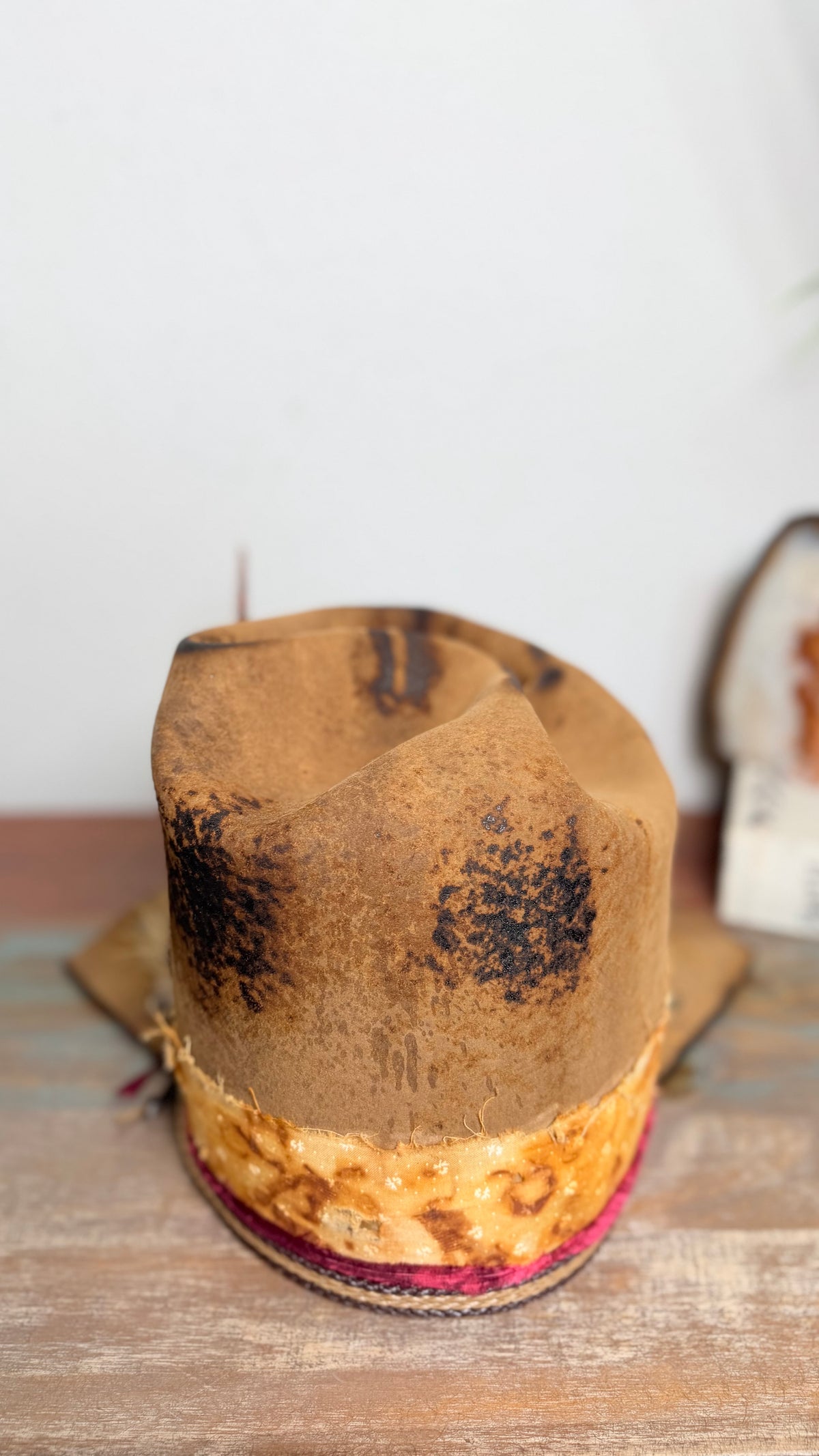 Smoked Timber Fedora Hat