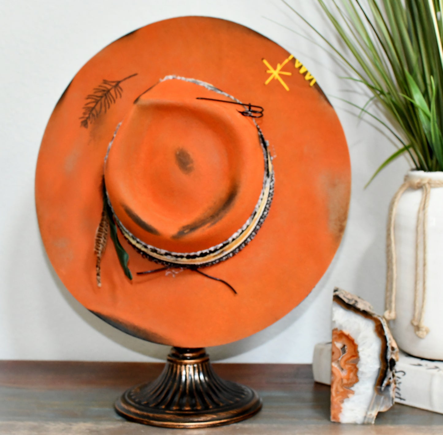 Orange Peel Fedora