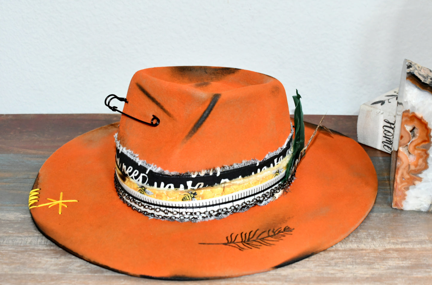 Orange Peel Fedora