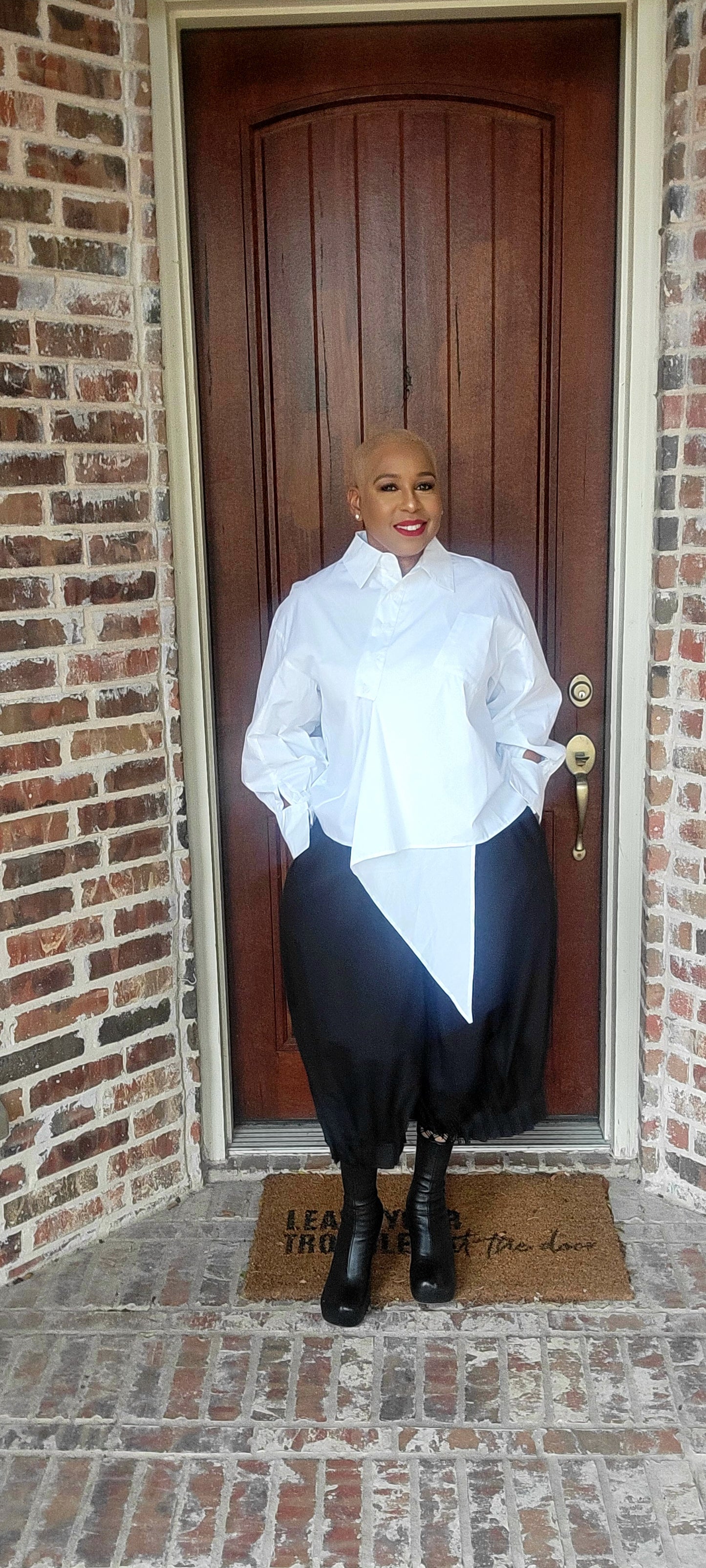 Uniquely Me Asymmetric Shirt