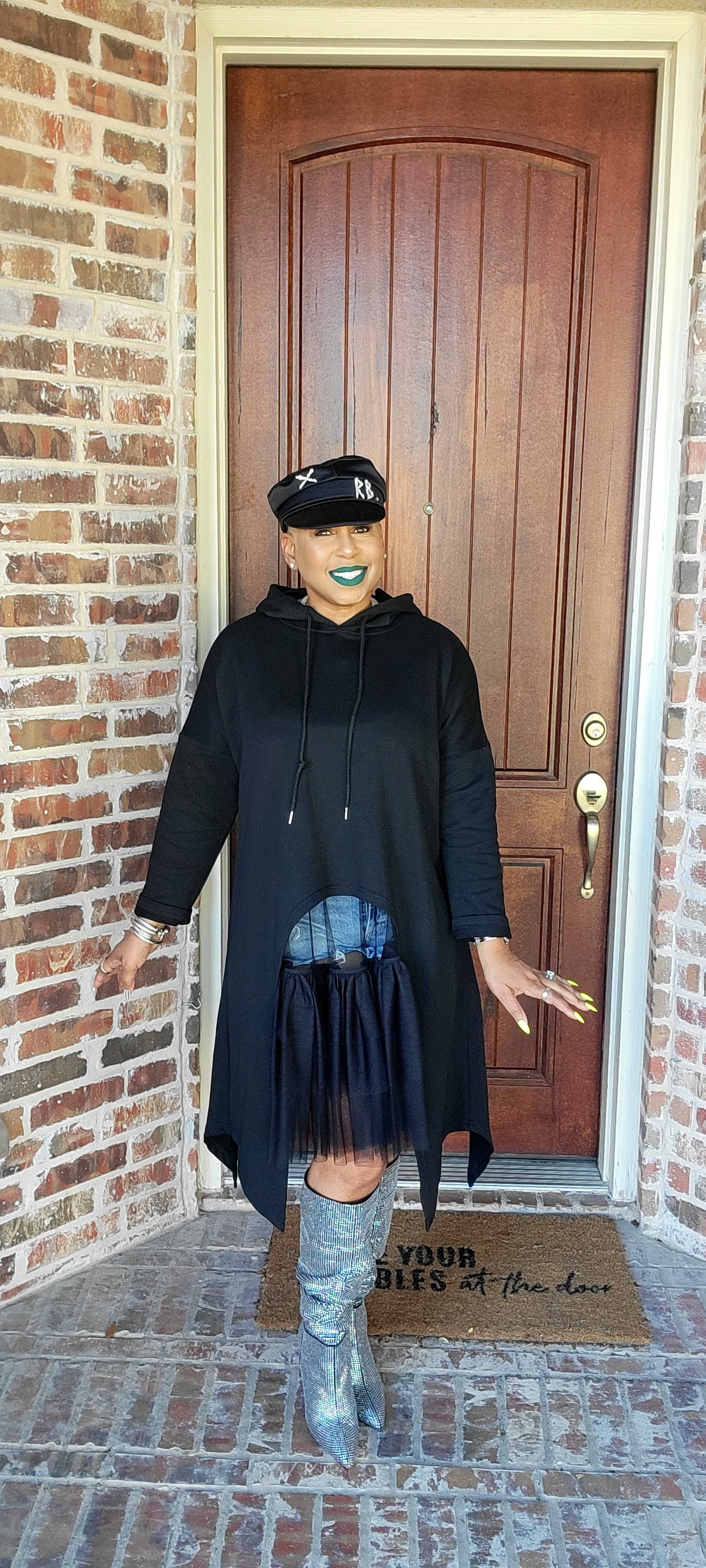 Street Punk Hooded Pullover