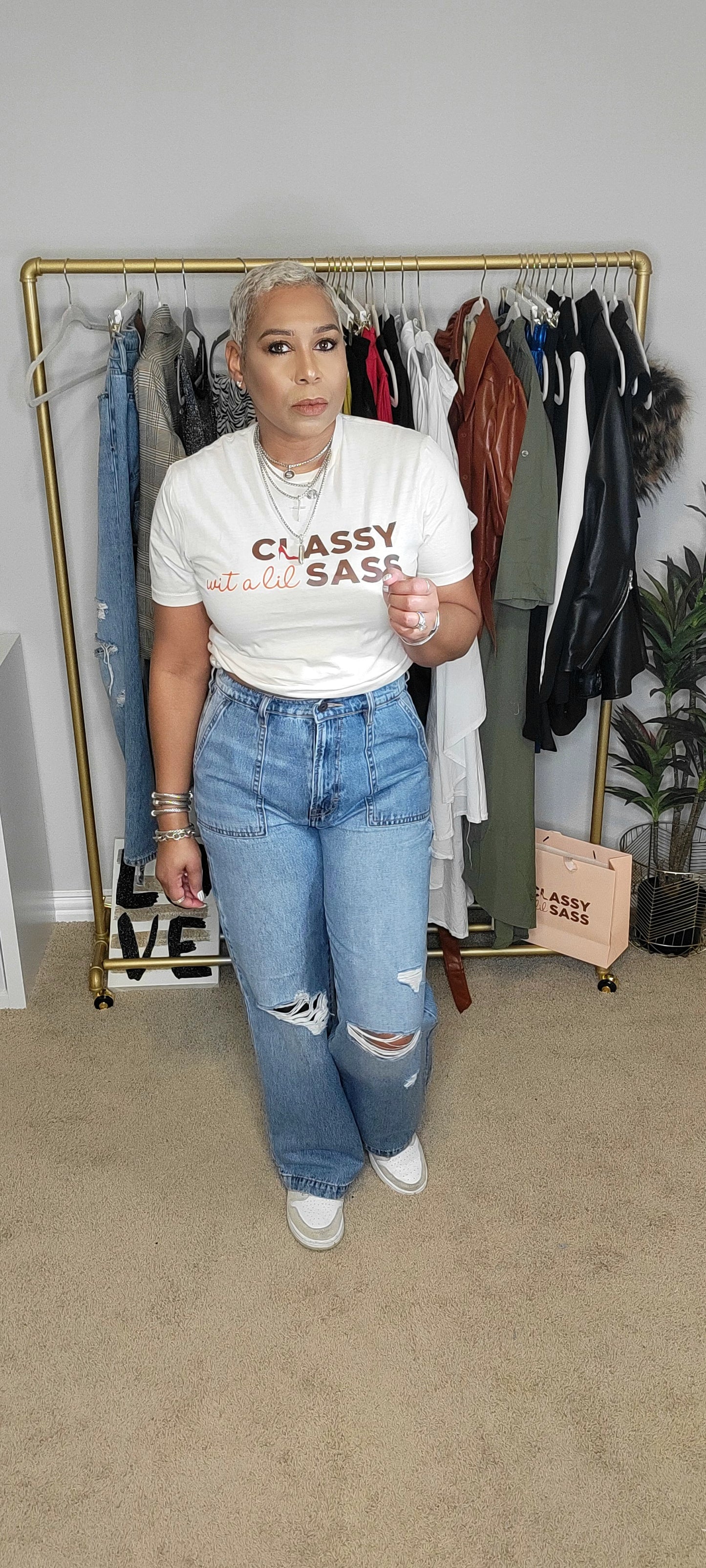 Classy Wit A Lil Sass T-shirt