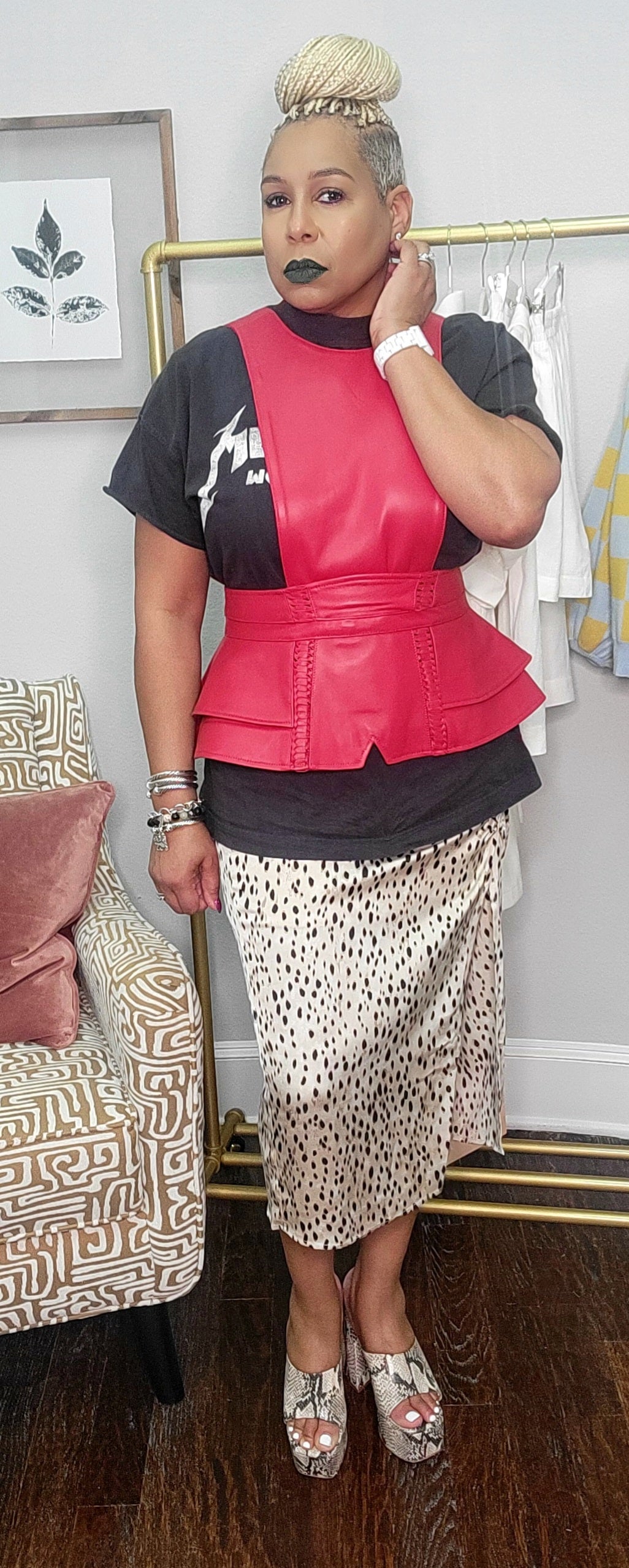 Leopard Girl Skirt- 2 Smalls left in stock!