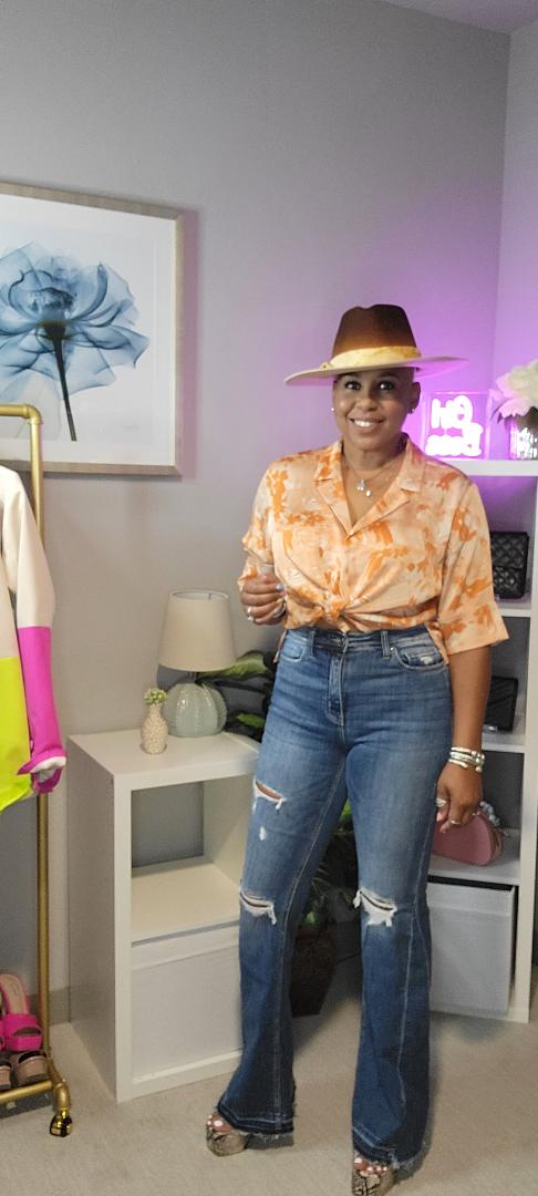 Charbono High Waist Flare Jeans