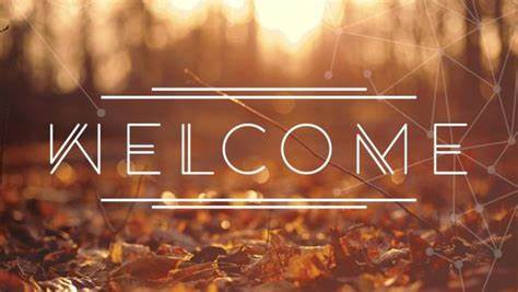 Welcome Letter