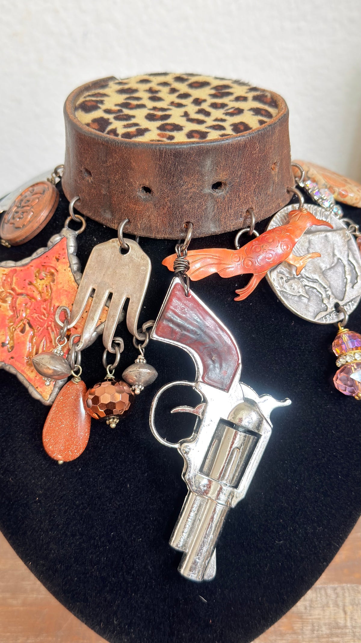 Gunsmoke & Glam Choker