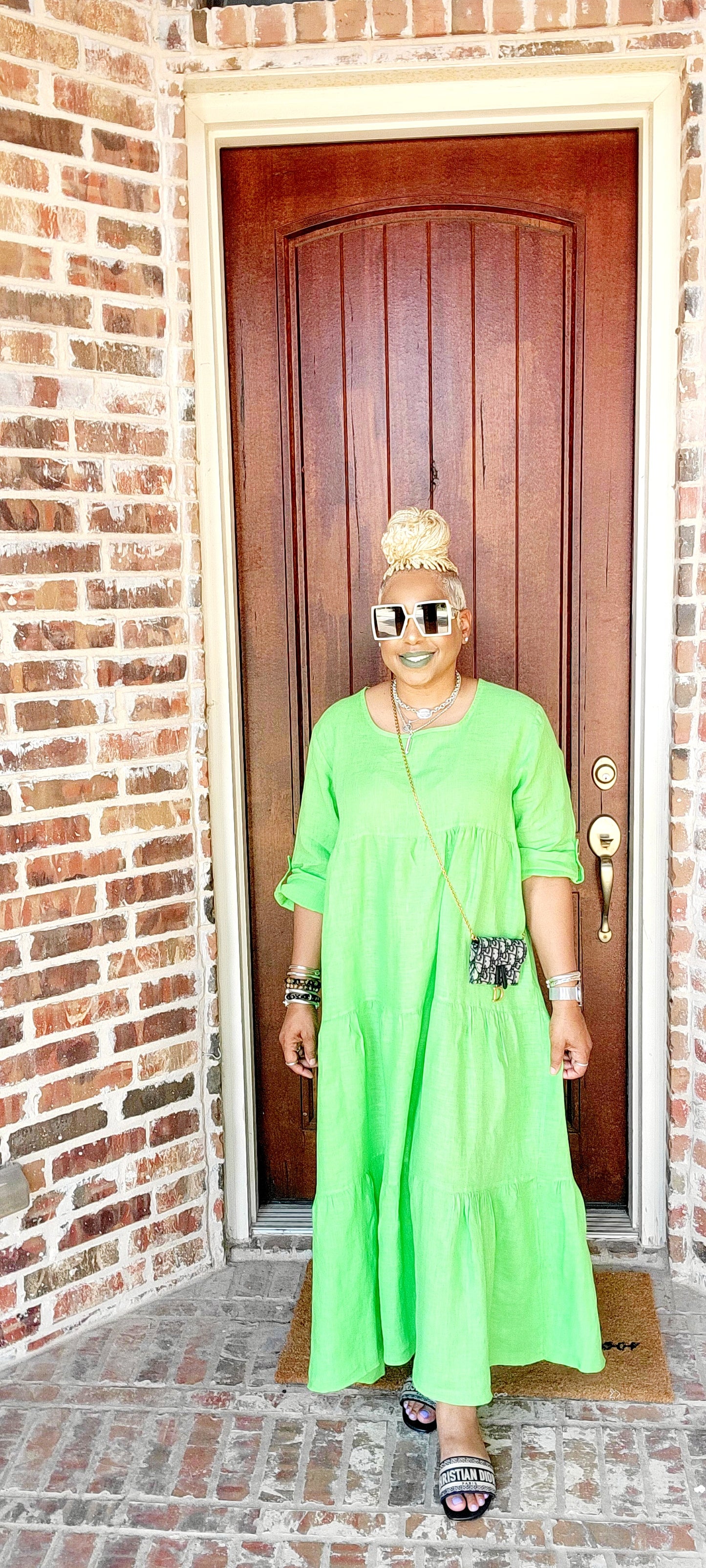 Carmen Linen Dress