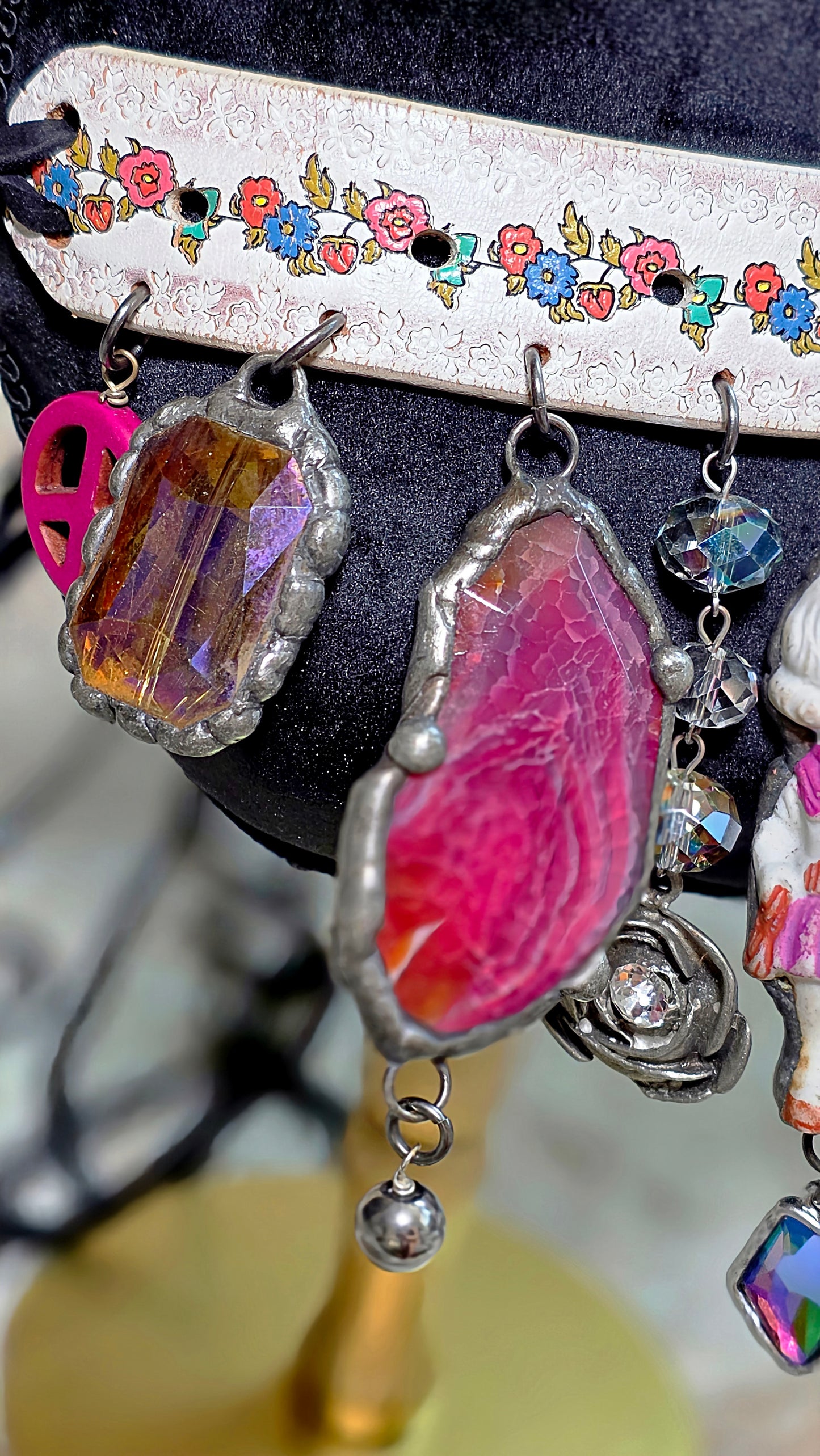 Vintage Garden Whimsy Choker