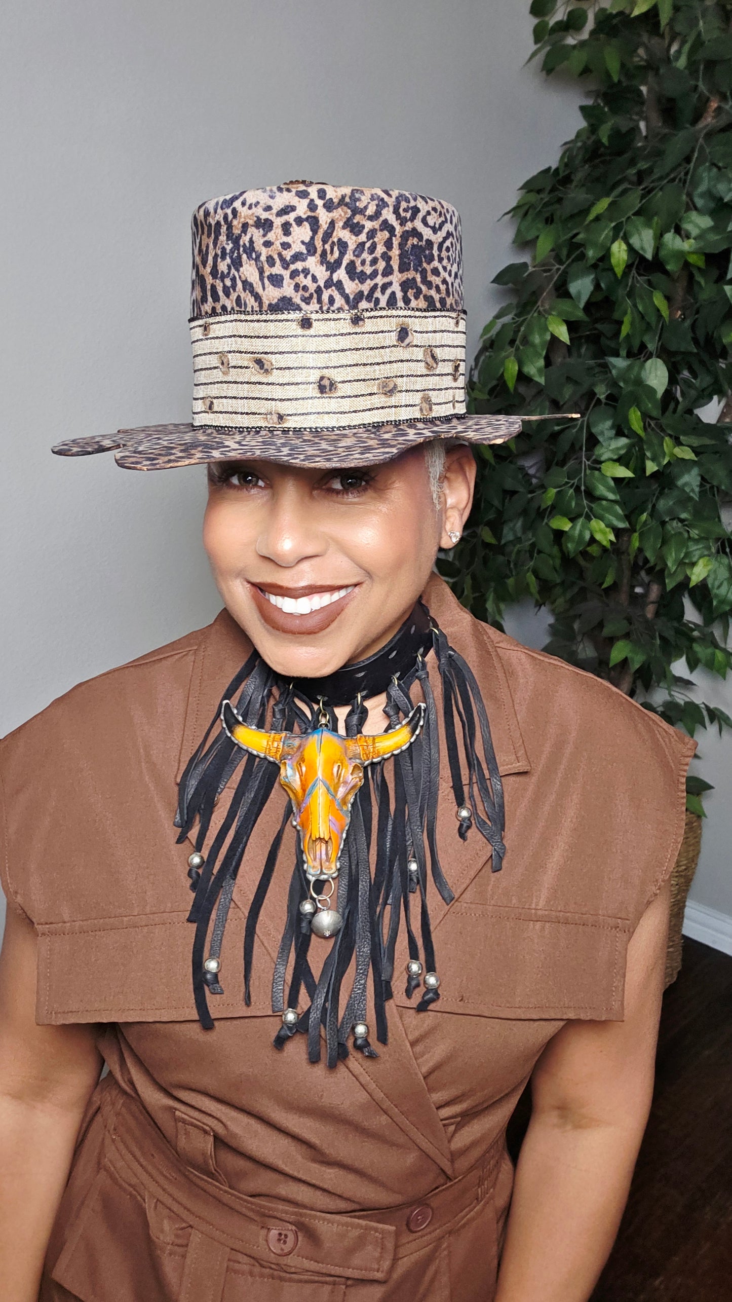 Desert Rebel Fringe Choker