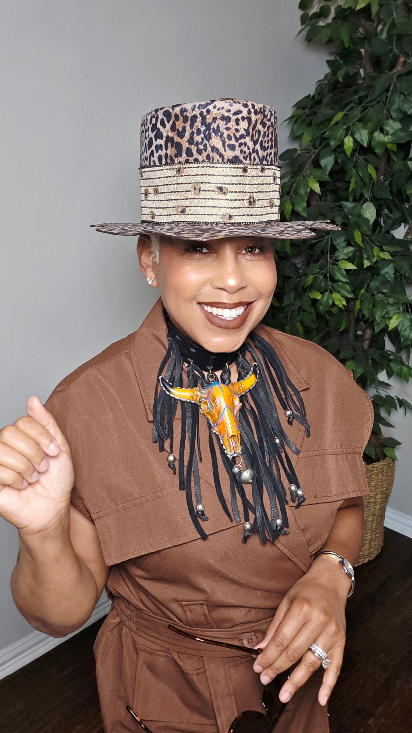 Desert Rebel Fringe Choker