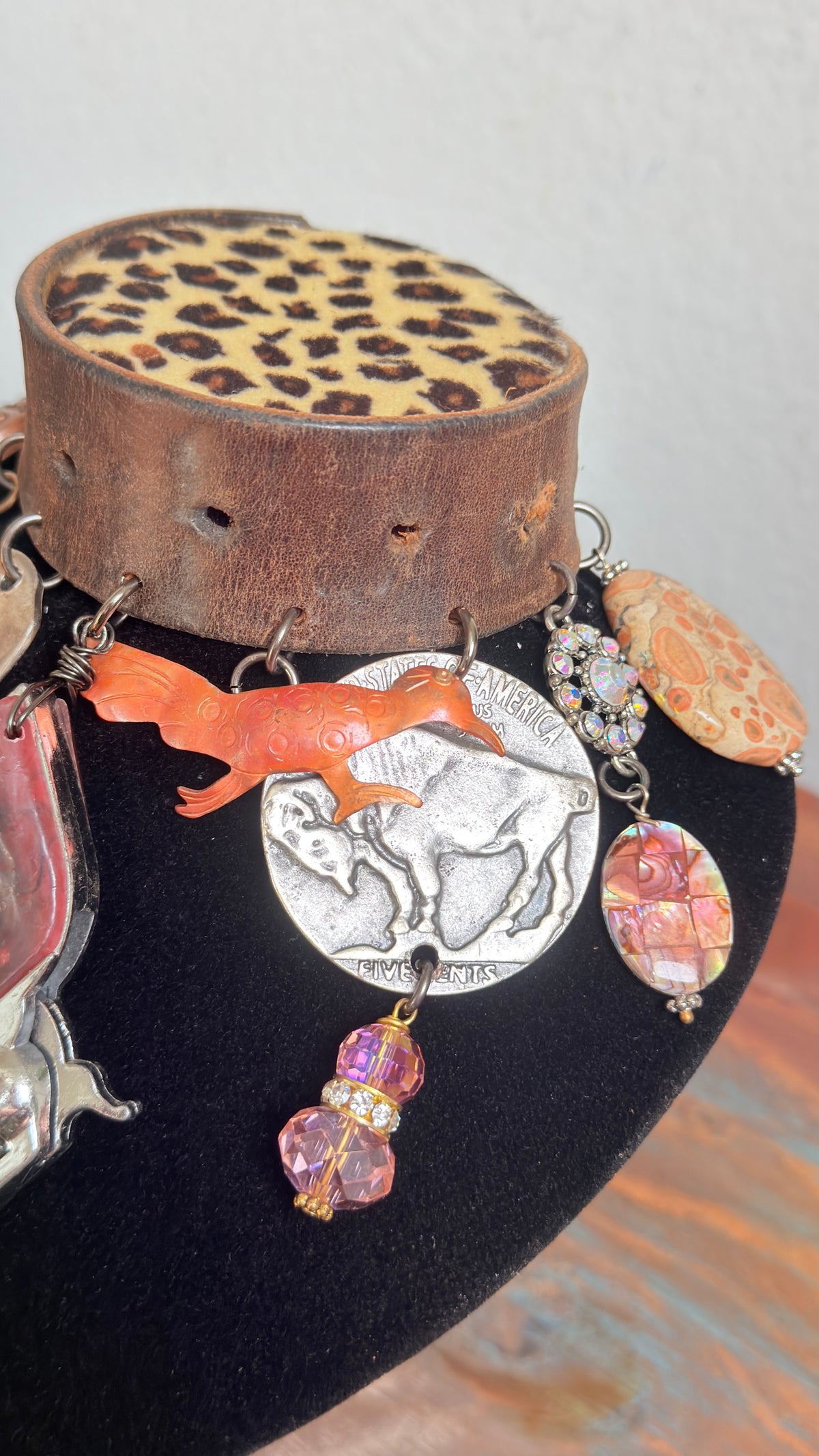 Gunsmoke & Glam Choker