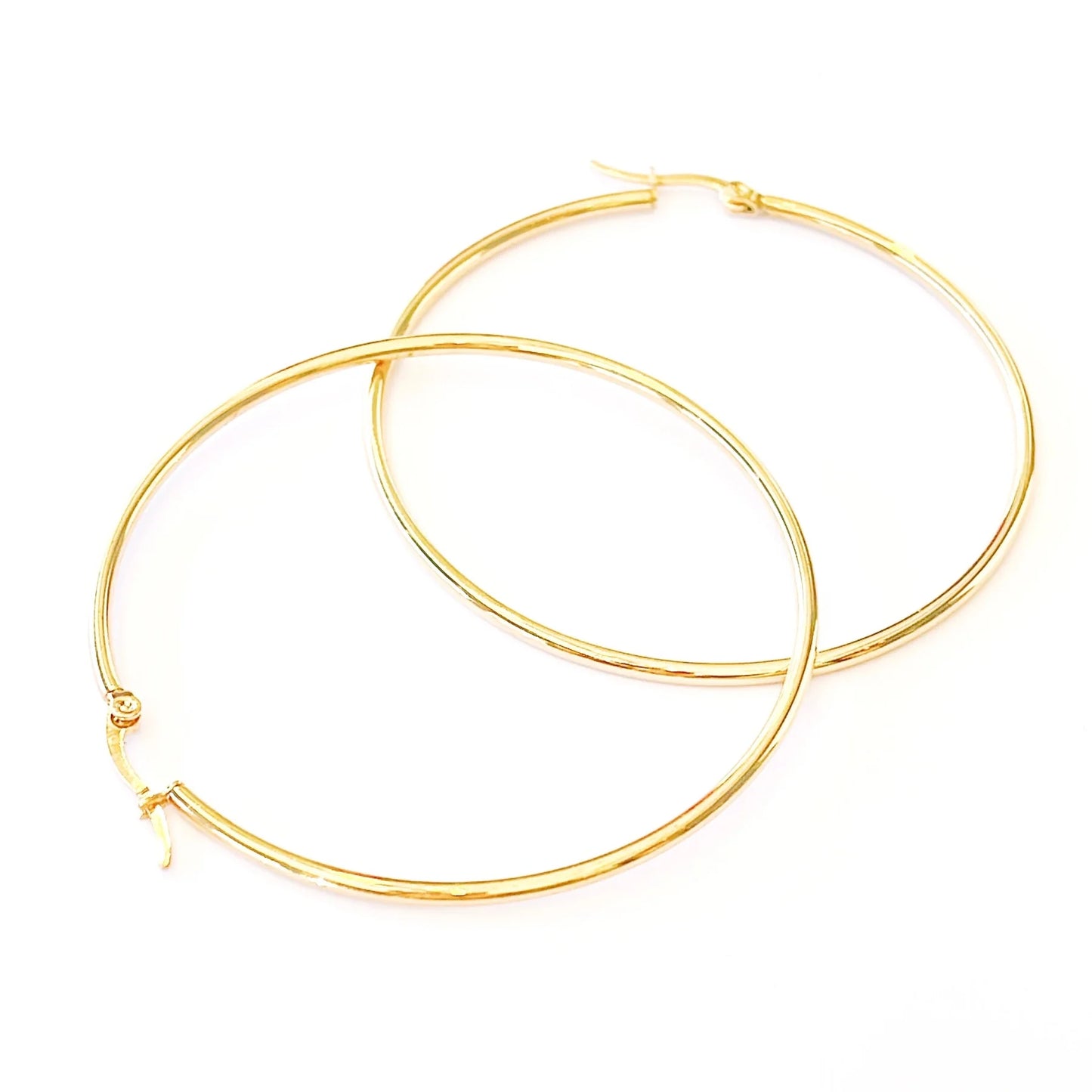 LARGE GOLD HOOPS