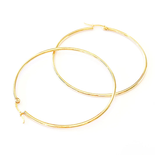 LARGE GOLD HOOPS