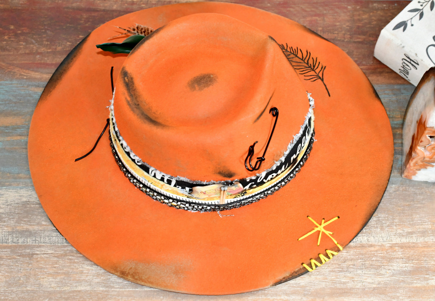 Orange Peel Fedora