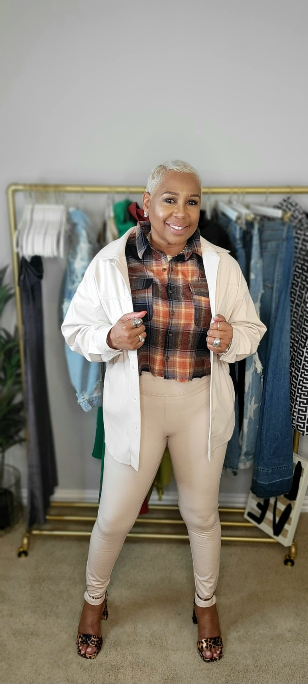 Over the Top Button Down