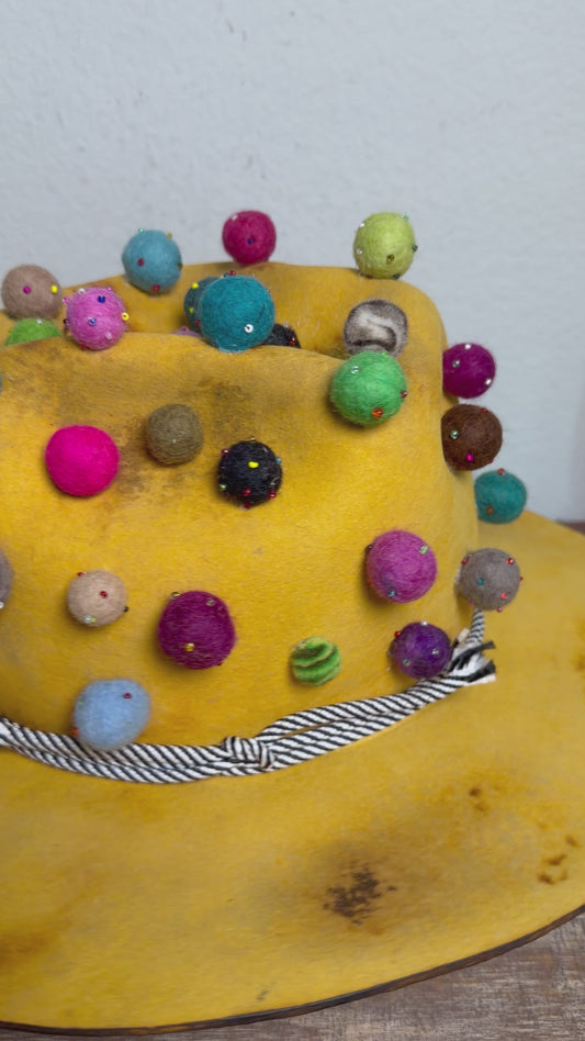 Confetti Crush Fedora Hat