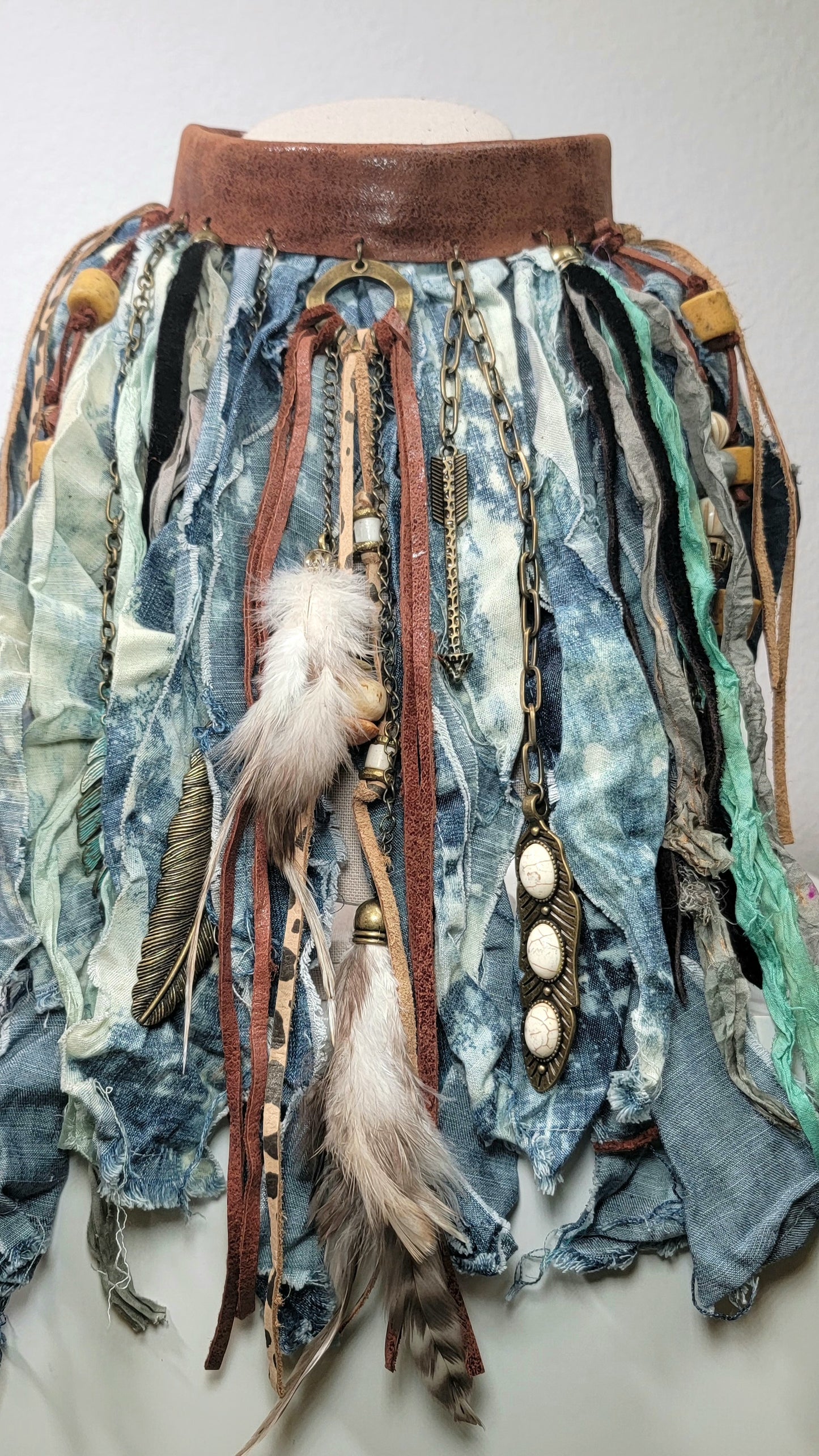 Denim Choker