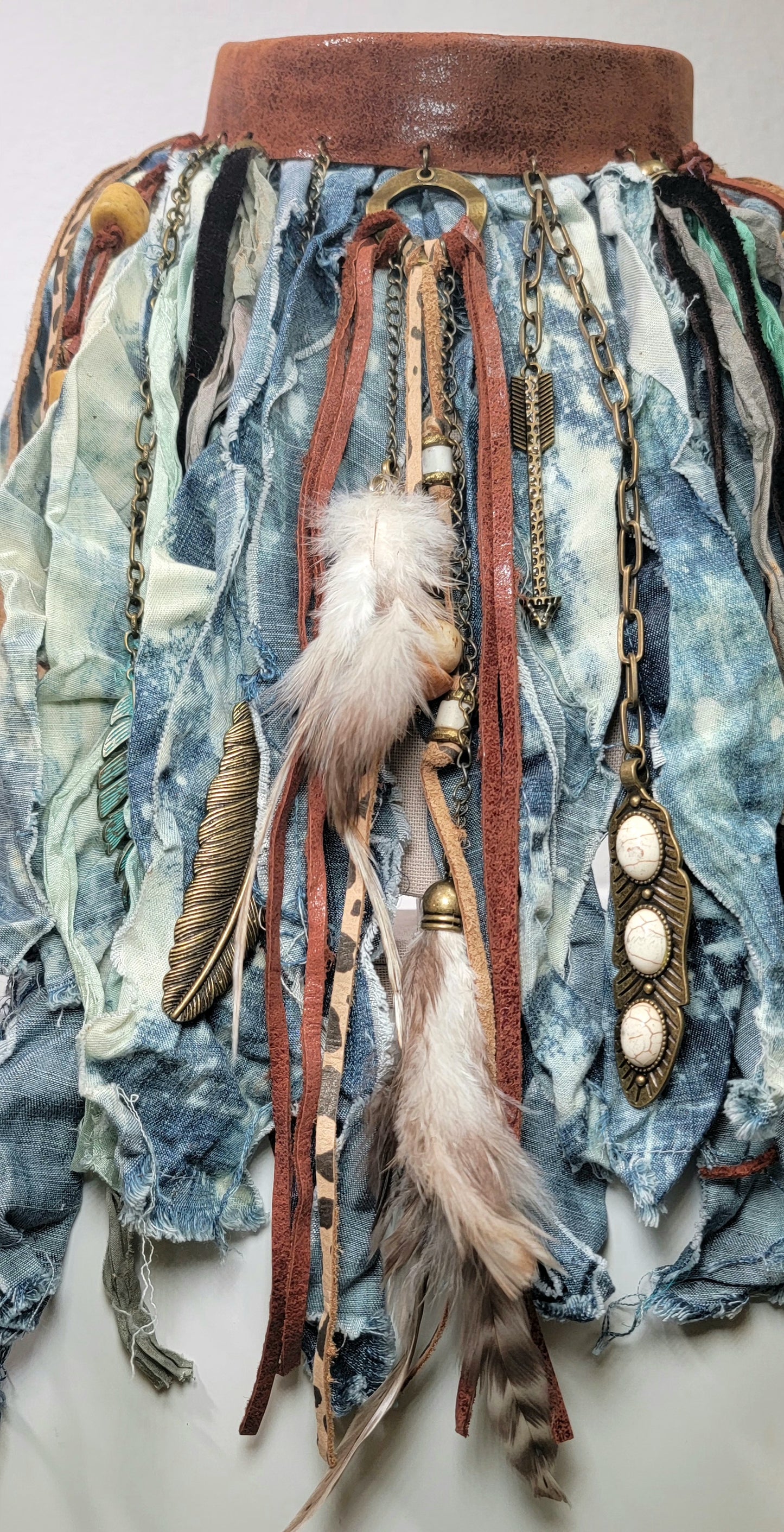 Denim Choker