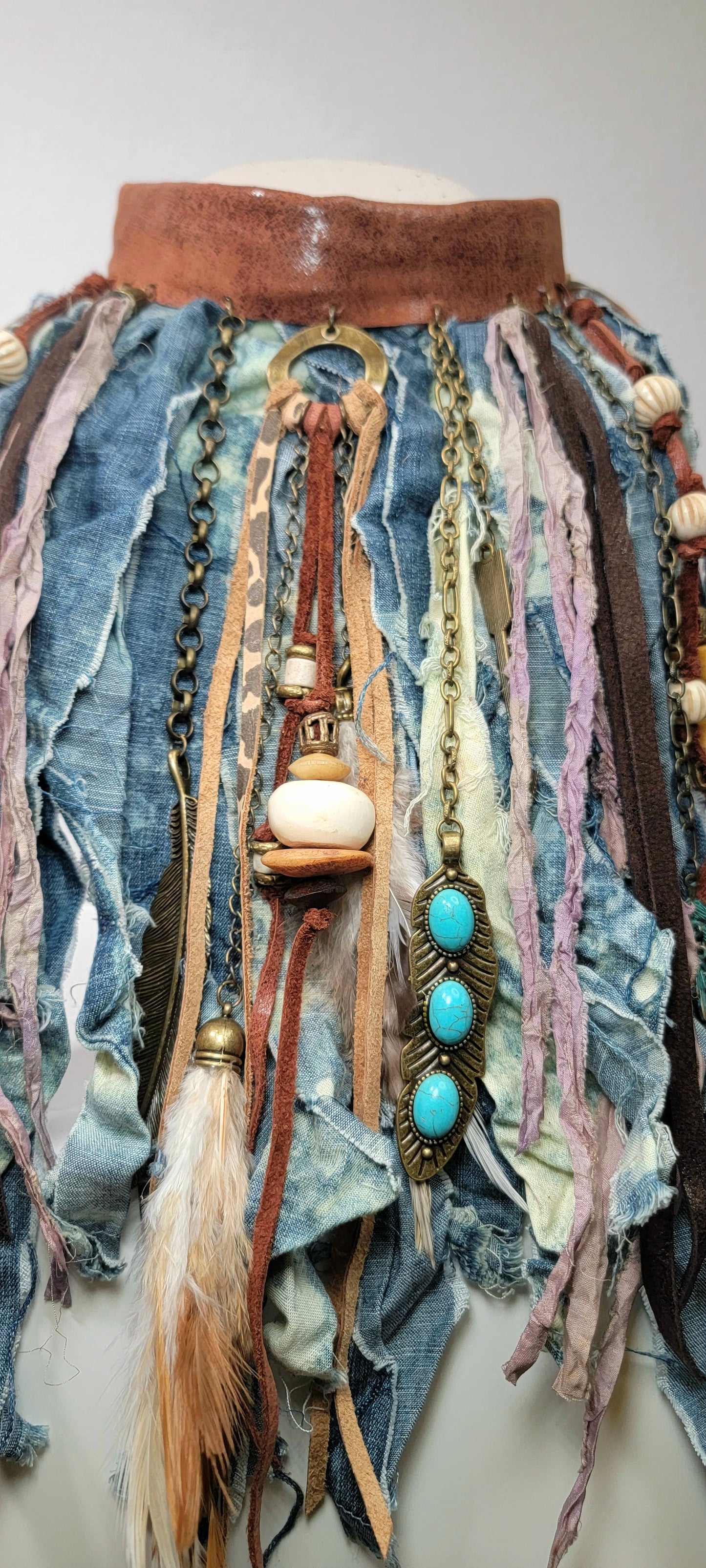 Denim Choker