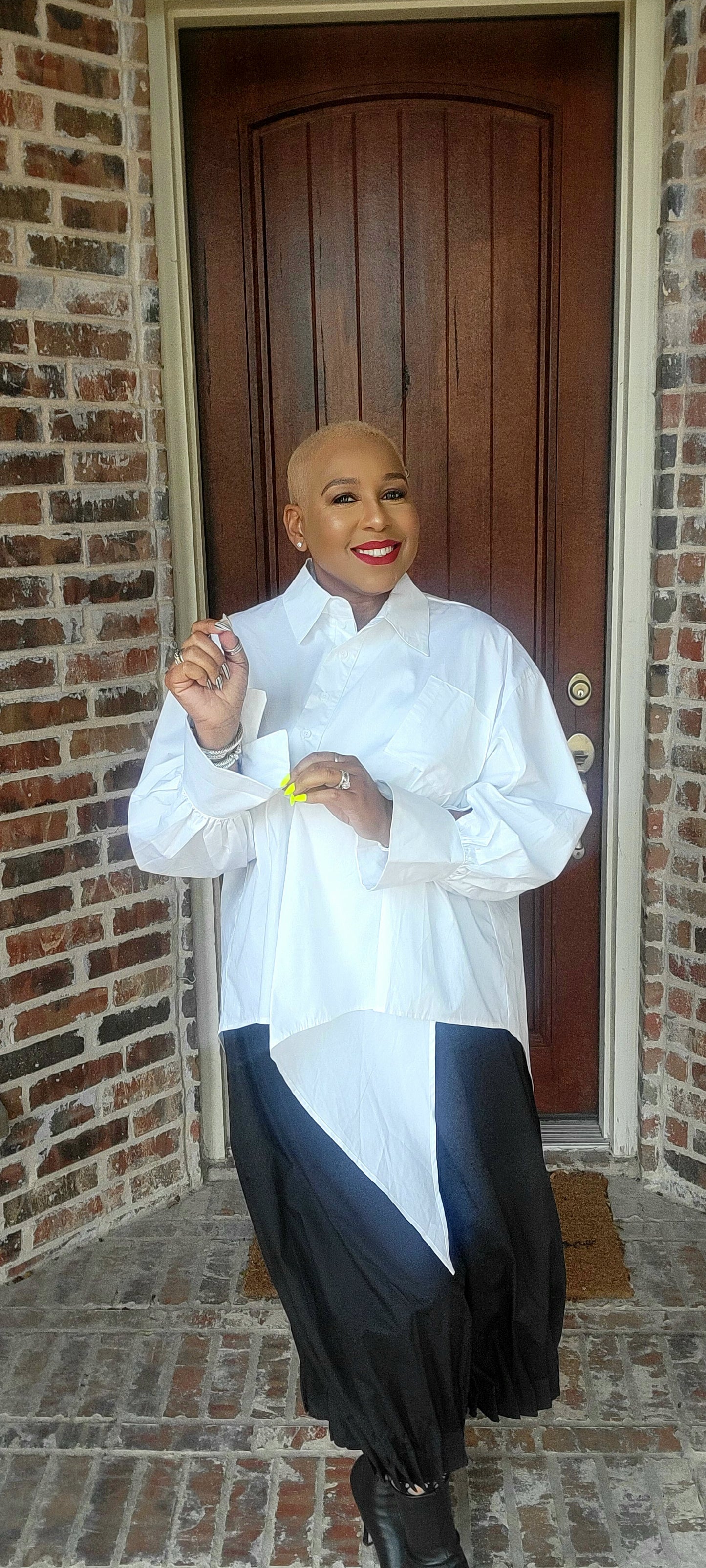 Uniquely Me Asymmetric Shirt