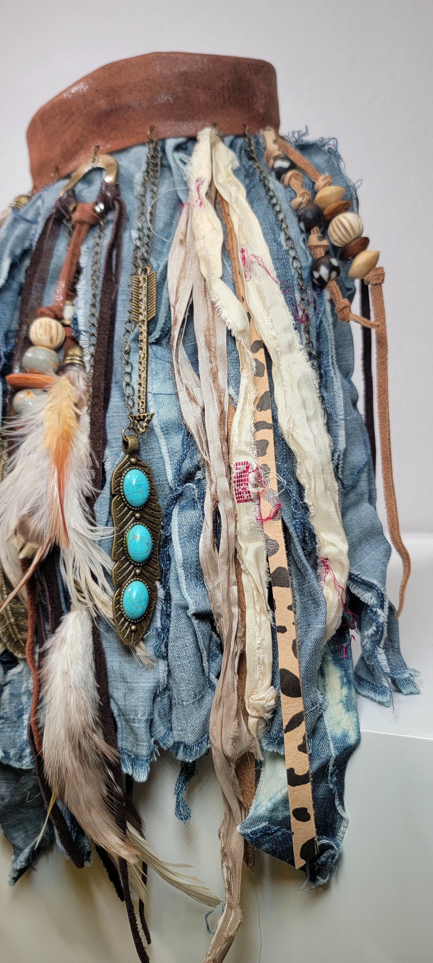 Denim Choker