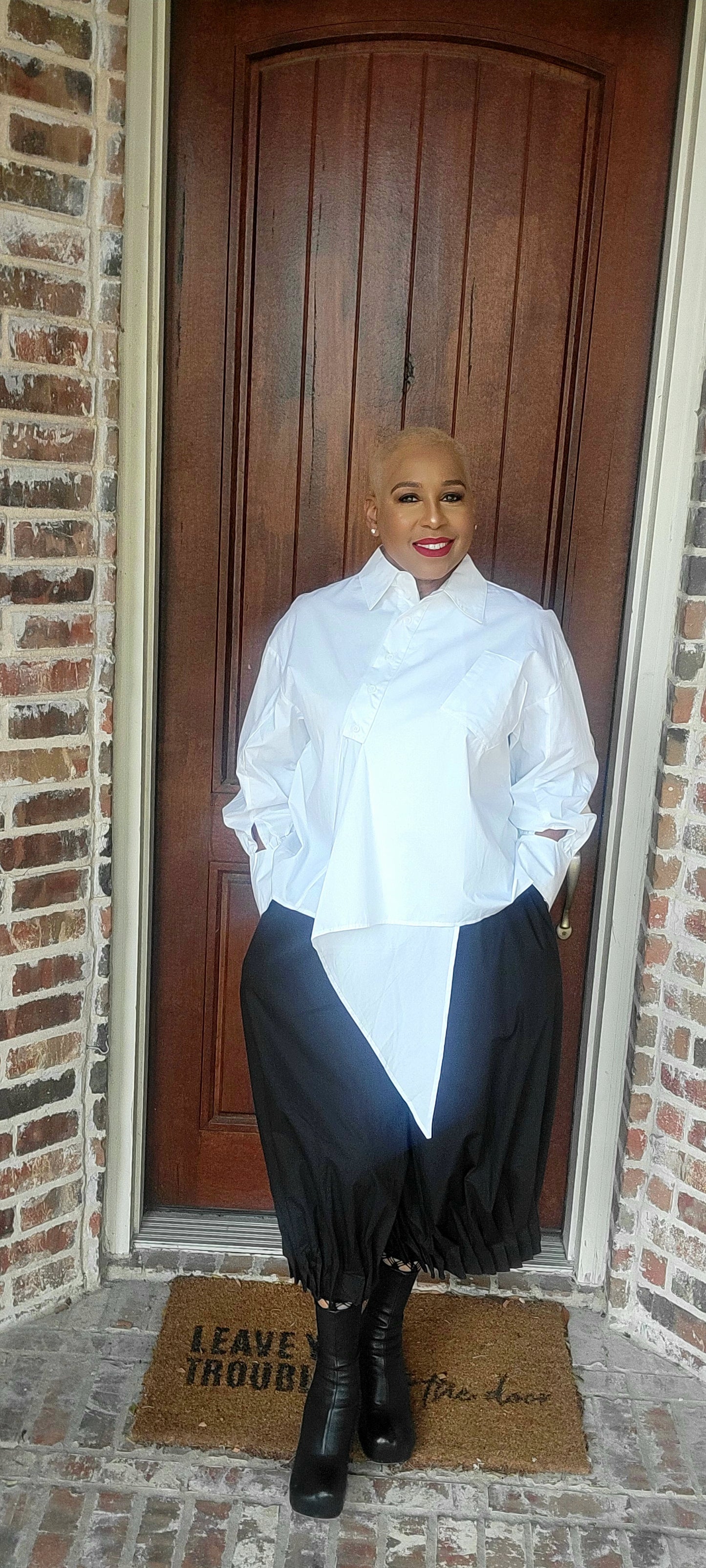 Uniquely Me Asymmetric Shirt