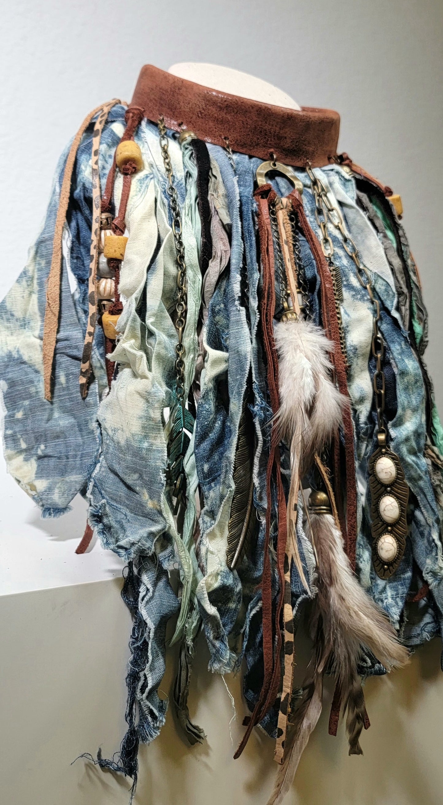 Denim Choker