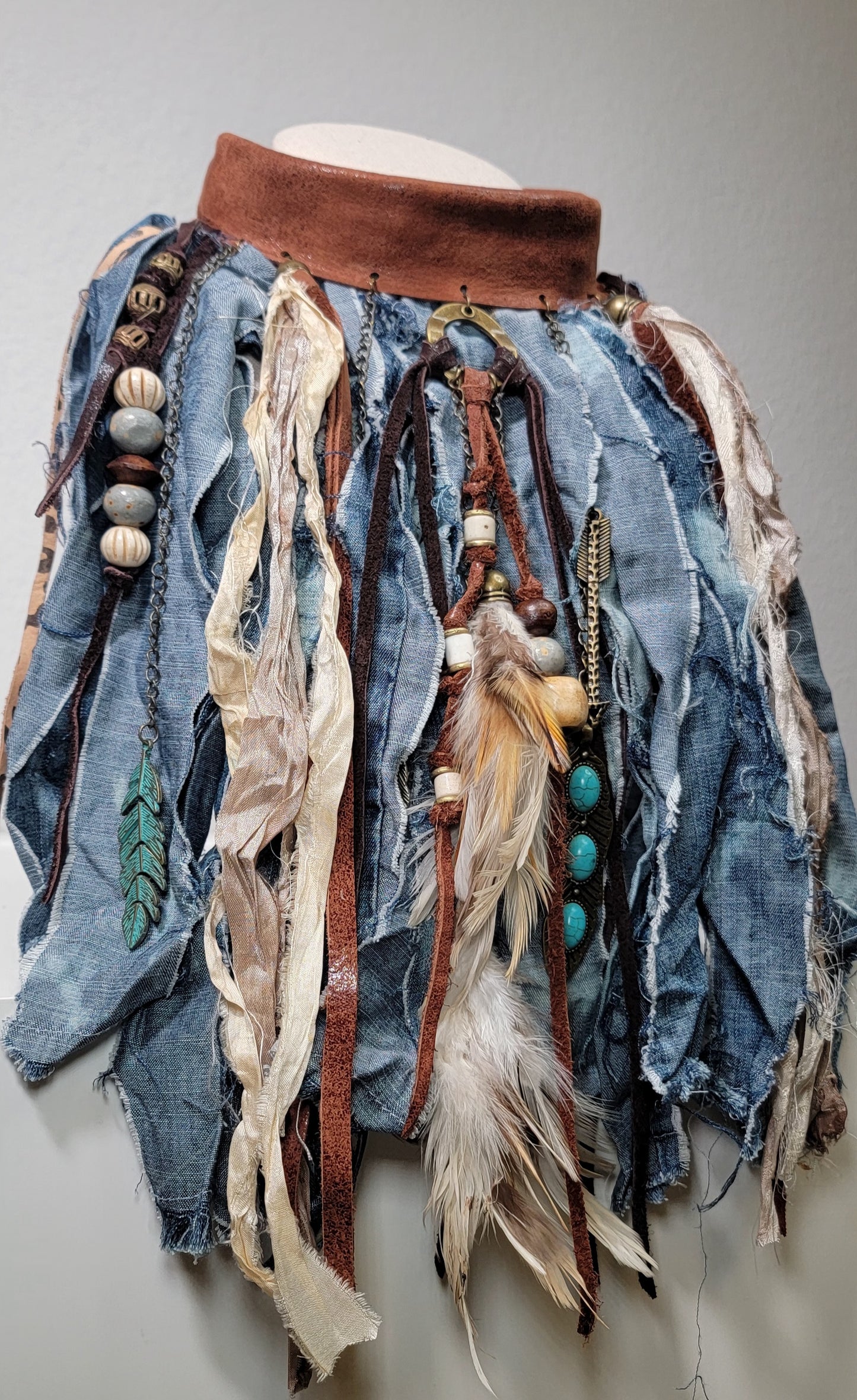 Denim Choker