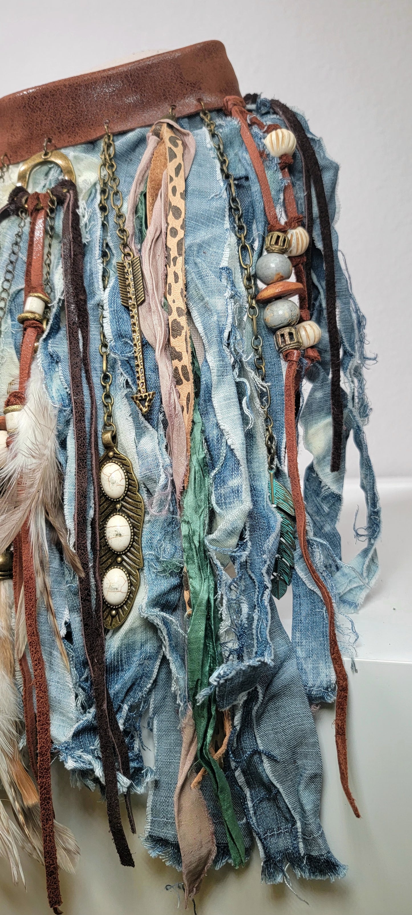 Denim Choker