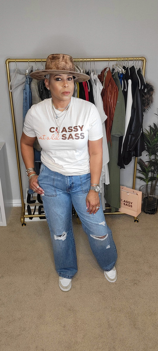 Classy Wit A Lil Sass T-shirt
