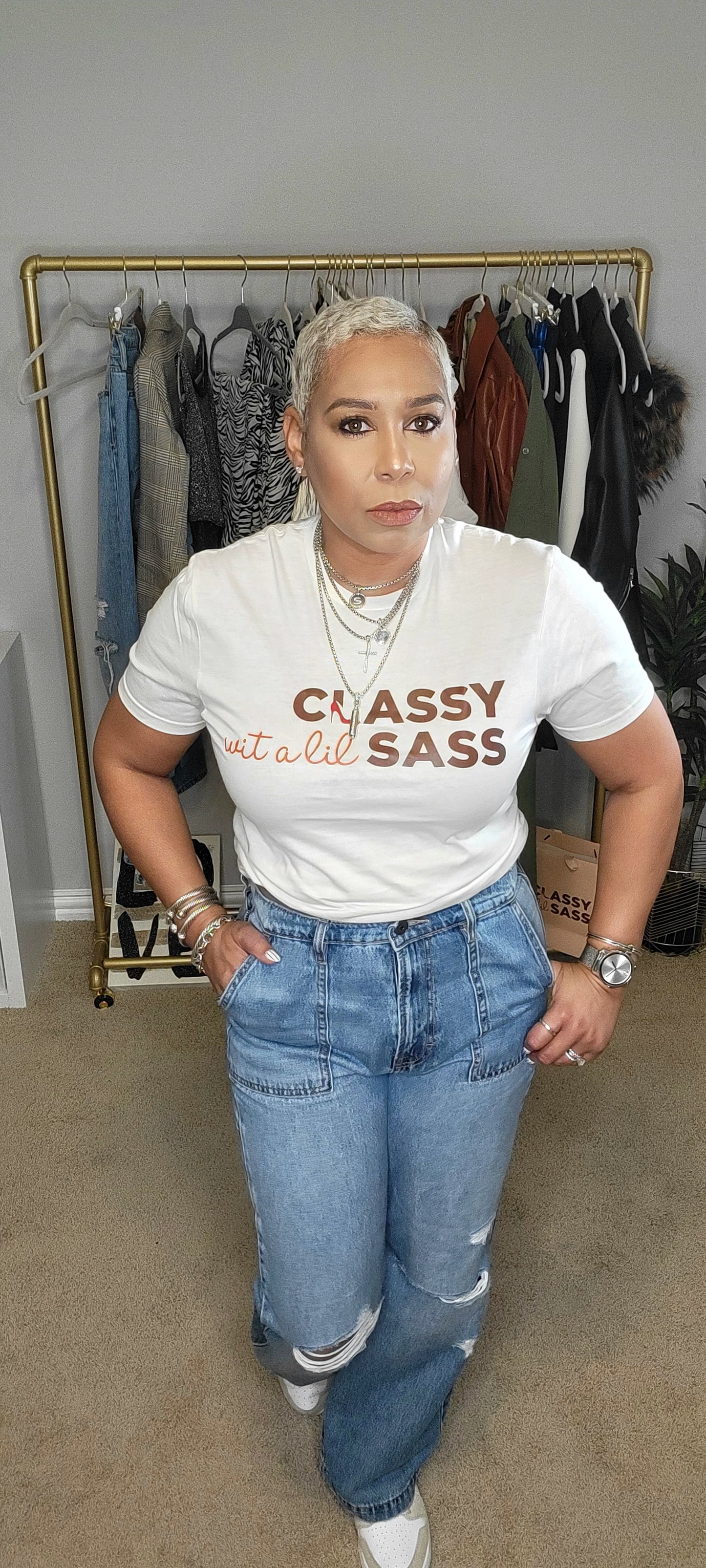 Classy Wit A Lil Sass T-shirt