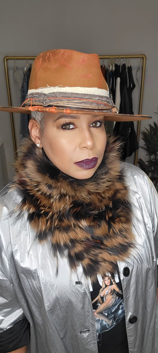 Fox & Raccoon Fur Collar